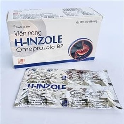 [T03207] H Inzole Omeprazol 20mg Lark Ấn Độ (H/100v)