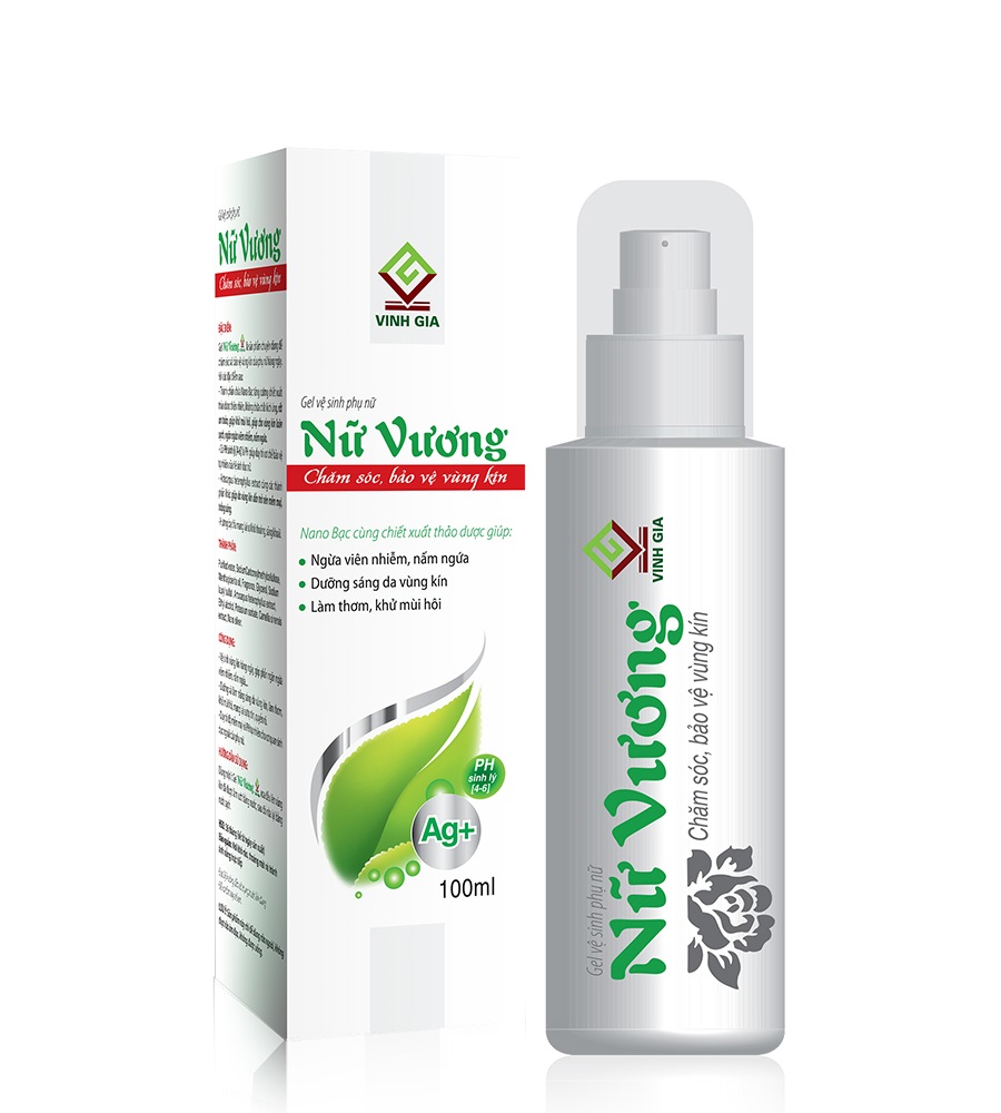 [T03250] Nữ Vương Gel Vệ Sinh Vinh Gia (Chai/100ml) 