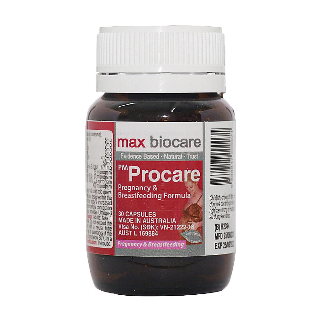 [T03279] Procare Úc (Lọ/30v) date 06/2027