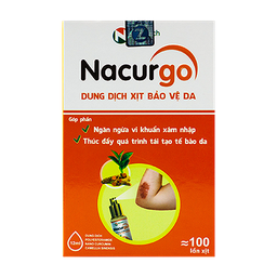 [T03298] Nacurgo Xịt Bảo Vệ Da CVI (Lọ/12ml)