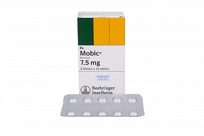 [T03312] Mobic Meloxicam 7.5mg Boehringer Đức (H/20v) Date 12/2027