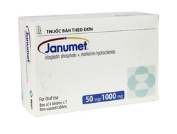 [T03328] Janumet Metformin 50/1000mg MSD (H/28v) Date 10/2027