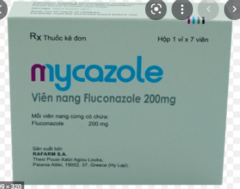 [T03346] Mycazole Fluconazole capsules 200mg Hy Lạp (H/7v)