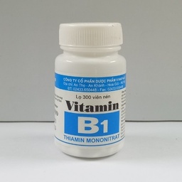 [T03379] Vitamin B1 Vinaphar (Lọ/300v)