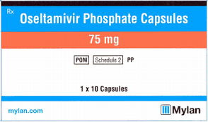 [T03416] Oseltamivir Phosphate 45Mg Mylan Ấn Độ (H/10v)