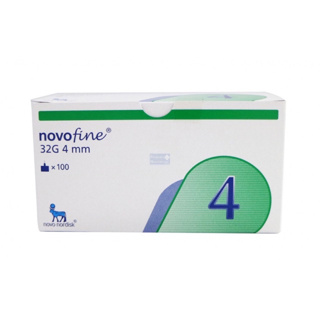 [T03449] Novofine 32g 4mm Đầu Kim Tiêm Tiểu Đường Novo Nordisk (H/100cái)