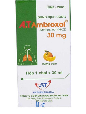 [T03513] A.T Ambroxol siro 30mg An Thiên (Lọ/100ml)