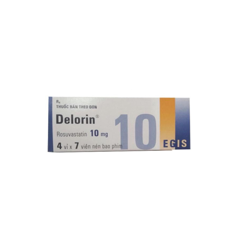 [T03551] Delorin Rosuvastatin 10mg Egis (H/28v)