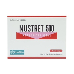 [T03589] Mustret mephenesin 500mg BV Pharma (L/100v)
