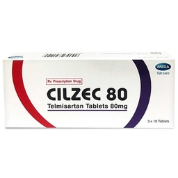 [T03616] Cilzec Telmisartan 80mg Mega (H/30v)