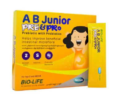 [T03630] AB Junior Pre&Pro Mega (H/10gói/2.3g) 