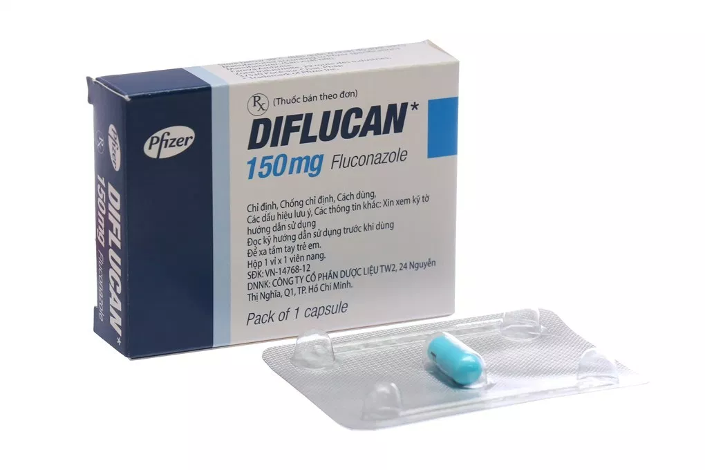 [T03664]  Diflucan Fluconazole 150mg Pfizer (H/1v)