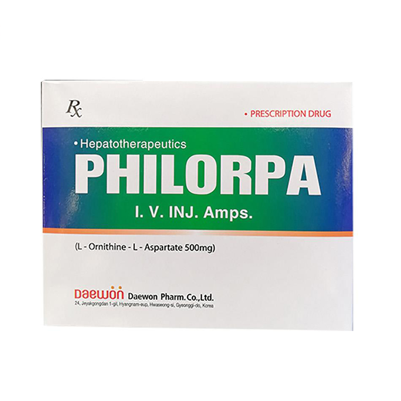 [T03699] Philorpa 500mg/5ml tiêm Hàn Quốc (H/10o/5ml) Date 05/2025