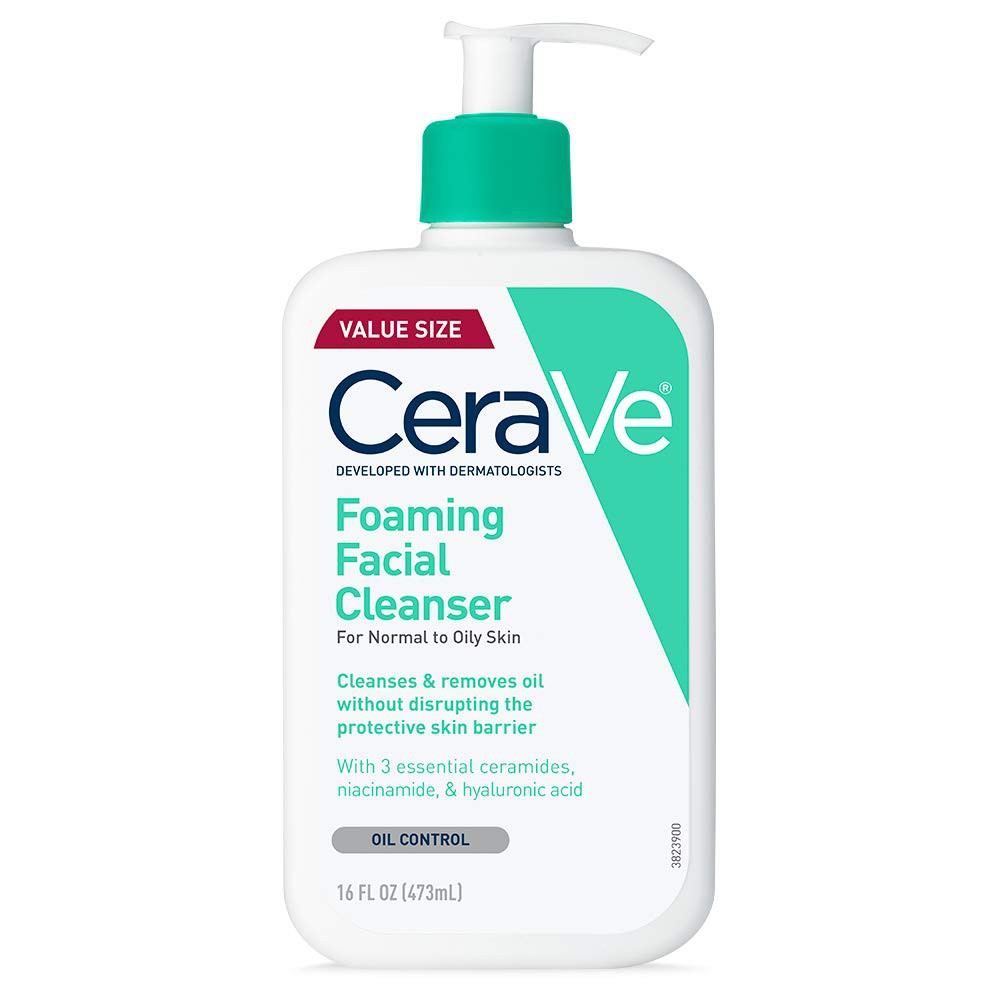 [T03709] CeraVe Foaming Cleanser Sữa Rửa Mặt (Chai/473ml)