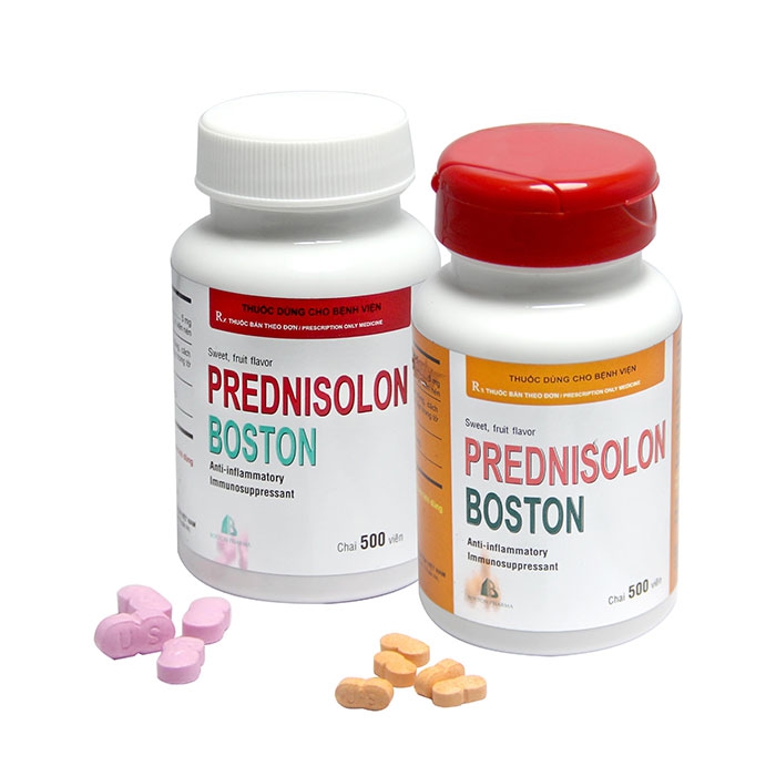 [T03805]  Prednisolon 5mg Boston (Lọ/500v)