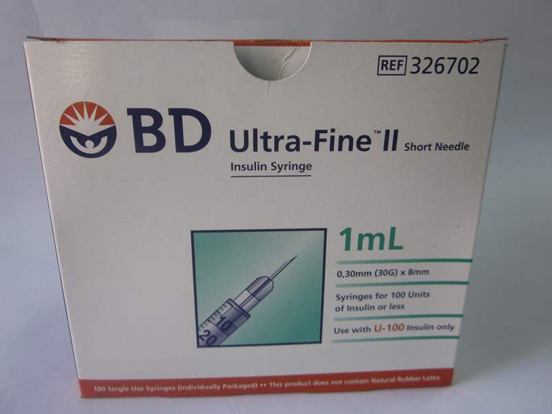 [T03886] Bơm tiểu đường BD Ultra Fine II  1ml (H/100cái)