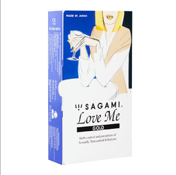 [T03950] Bao cao su Love Me Gold Sagami (H/10cái)