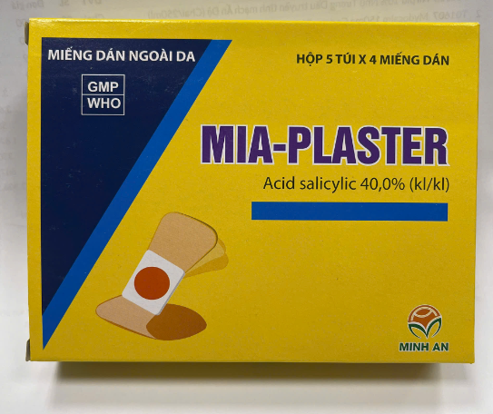 [T03954] Mia - Plaster Dán Trị Mụn Cóc Minh An (H/20miếng)