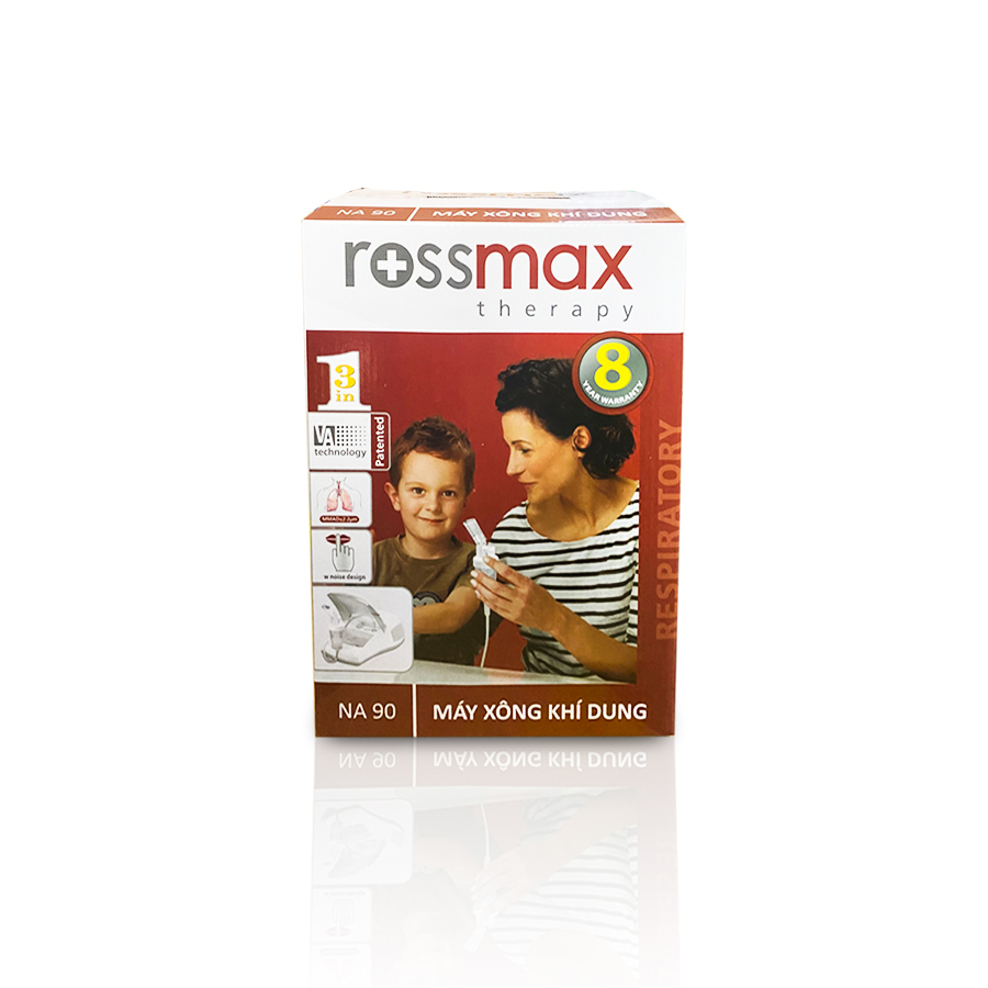 [T03994] Rossmax NA 90 Máy Xông Khí Dung Mỹ (H/1cái)