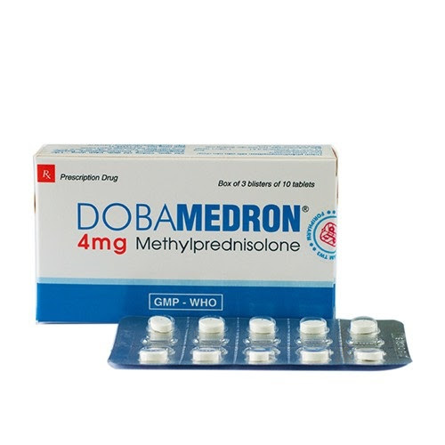[T04041] Dobamedron Methylprednisolon 4mg TW3 (H/30v)