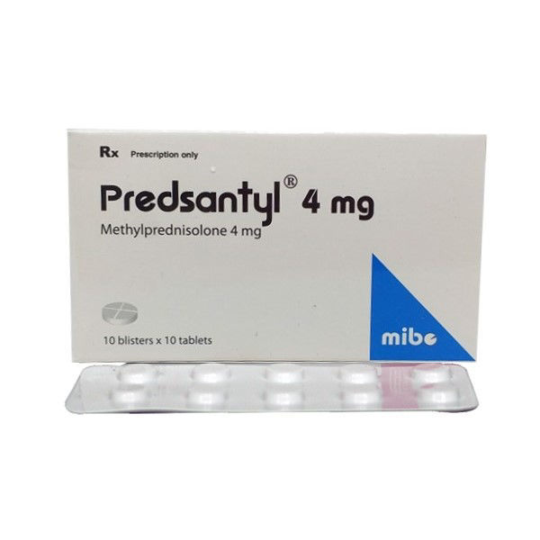 [T04071]  Predsantyl 4mg Methylprednisolon 4mg Hasan (H/100v)