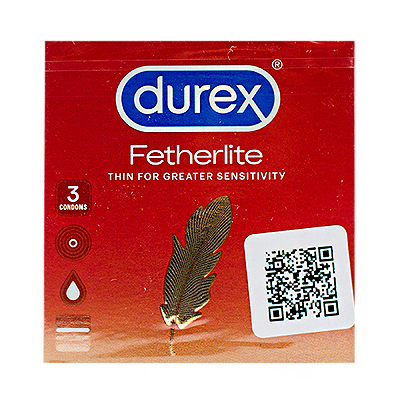 [T04112] Bao cao su Durex Fetherlite Lông Gà Vàng Thái Lan (H/3c)
