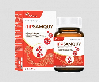 [T04134] MP sam quy bổ khí huyết Mypharma (Lọ/60v)