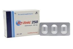 [T04140] Azitnic 250mg NIC (H/30v) Date 07/2027
