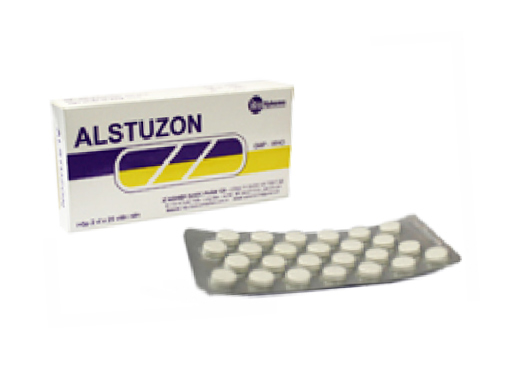 [T04191] Alstuzon Cinnarizine 25mg Amerphaco (H/2500v)