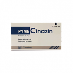 [T04196] PymeCinazin 25mg Pymepharco (Lọ/100v)