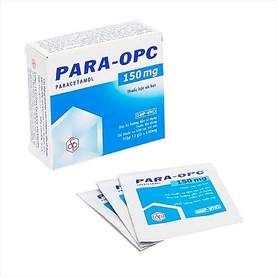[T04226] Para OPC Paracetamol 150mg OPC (H/12 gói)