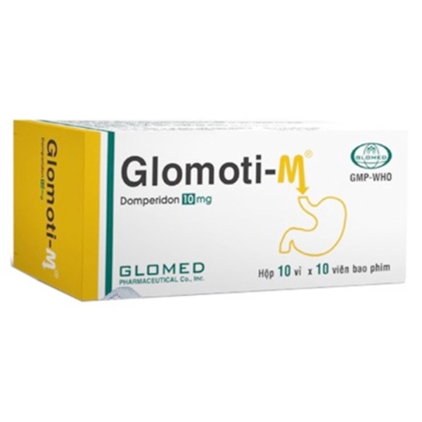 [T04308] Glomoti M Domperidon 10mg Glomed (H/100v)