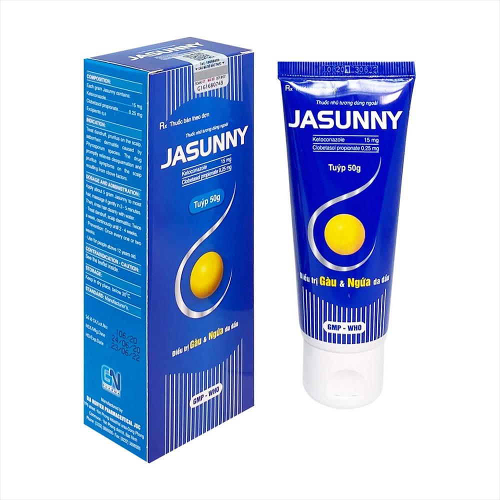[T04390] Dầu Gội Đầu Jasunny Gia Nguyễn (Tuýp/50g) Date 07/2026