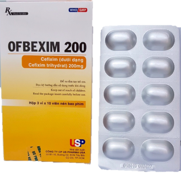 [T04441] Ofbexim Cefixim 200mg USP (H/30v)