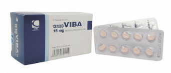 [T04459] Ceteco Viba Methylprednisolon 16mg TW3 (Lọ/500v)