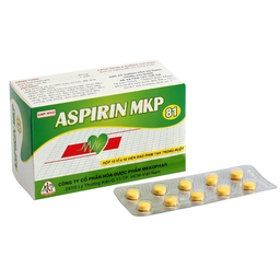 [T04466] Aspirin MKP 81mg Mekophar (H/100v) Date 04/2027