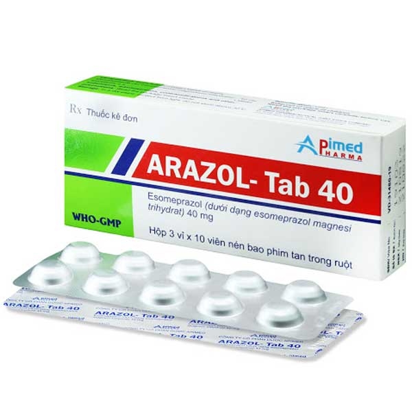 [T04476] Arazol Esomeprazol 40mg Apimed (H/30v) Date 12/2026