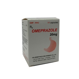 [T04493] Omeprazole 20mg Z120 (Lọ/14v)
