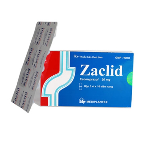 [T04502] Zaclid Esomeprazol 20mg Mediplantex (H/30v)