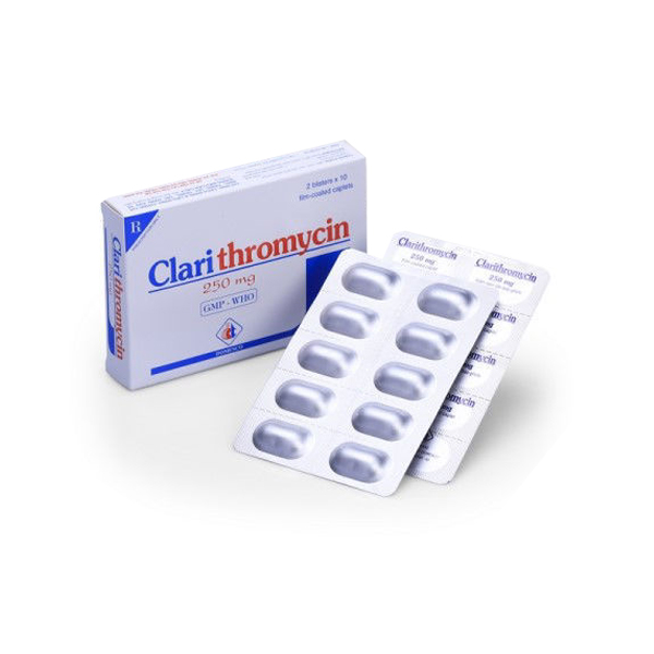 [T04623] Clarithromycin 250mg Domesco (H/20v)