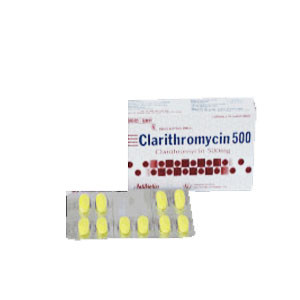 [T04626] Clarithromycin 500mg Khánh Hoà (H/30v)