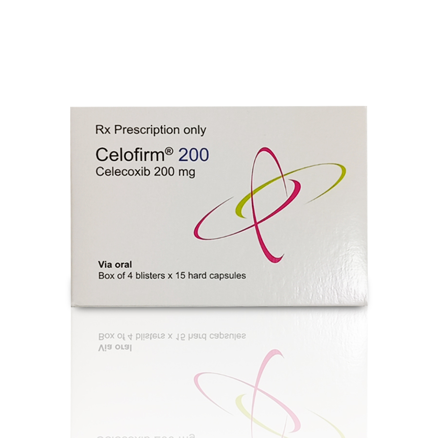 [T04636] Celofirm Celecoxib 200mg Tây Ban Nha (H/60v)