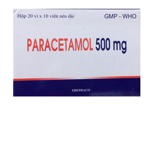 [T04648] Paracetamol 500mg Thanh Hóa (H/200v)