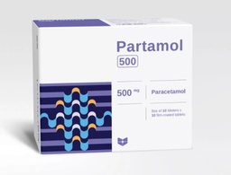 [T04656] Partamol Paracetamol 500mg Stella (Lọ/200v)