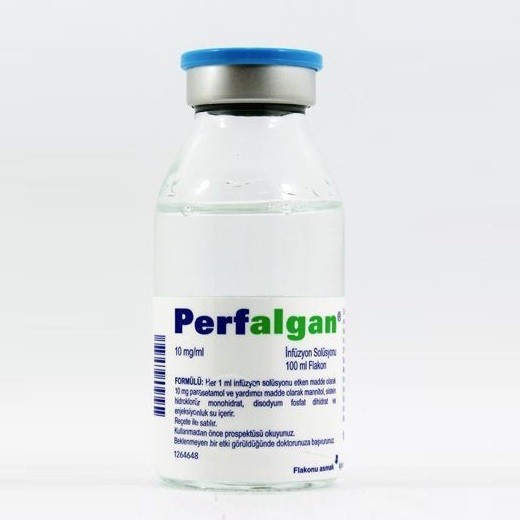 [T04657] Perfalgan Paracetamol 10mg/ml Dịch Truyền Ý (Lọ/100ml)