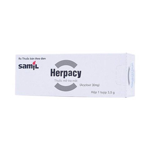 [T04688] Herpacy Acyclovir 30mg Hàn Quốc (Tuýp/30ml)
