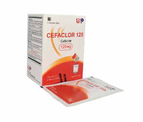 [T04700] Cefaclor 125mg USP (H/14 gói /2g)