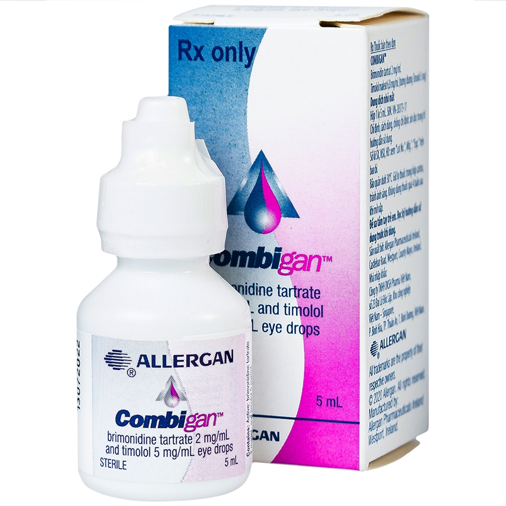 [T04708] Nhỏ Mắt Combigan Allercan (Lọ/5ml) Date 07/2027