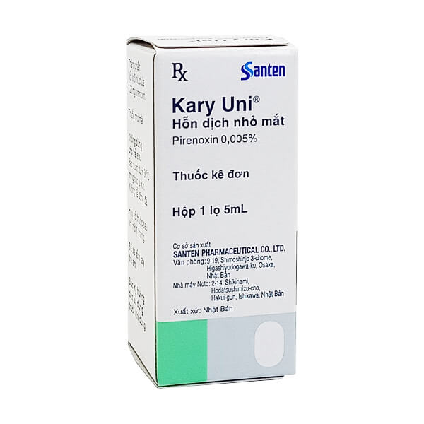 [T04716] Kary Uni Pirenoxin 0.005% nhỏ mắt Nhật (Lọ/5ml)