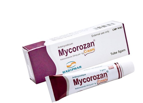 [T04778] Mycorozan Ketoconazol 20mg  Hà Tĩnh (Cọc/10t)